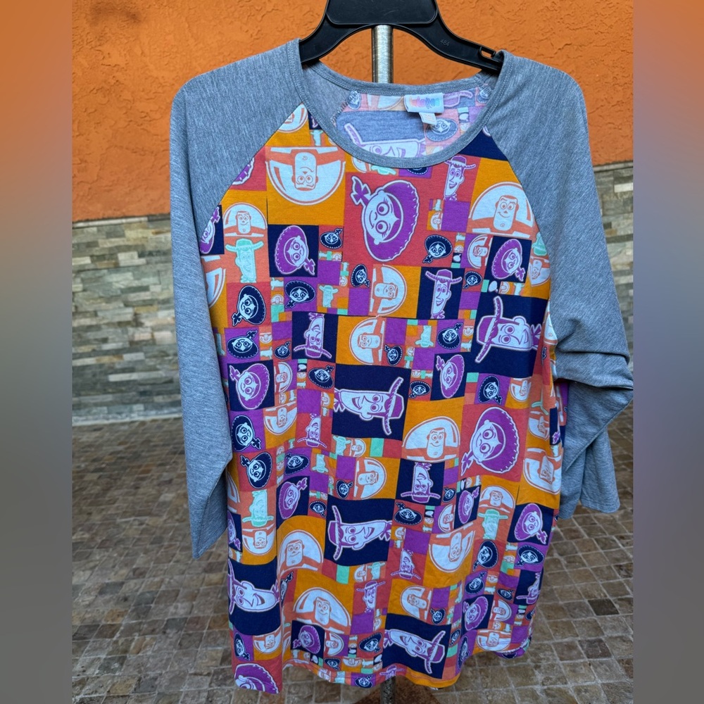 Lularoe Disney Toy Story Randy Top